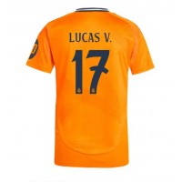 Real Madrid Lucas Vazquez #17 Vieraspaita 2024-25 Lyhythihainen